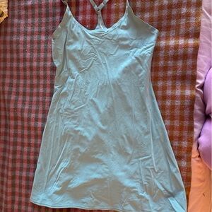 Light Blue Sleeveless Dress